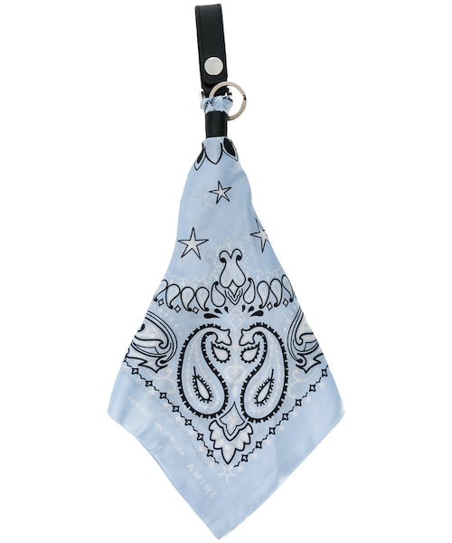 AMIRI（アミリ）の「Amiri - バンダナ キーチェーン - men - シルク