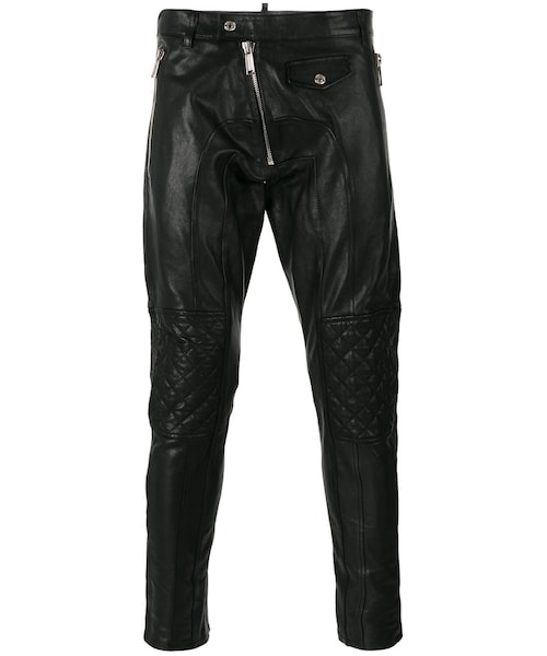 DSQUARED2（ディースクエアード）の「Dsquared2 - ジップ装飾 レザー