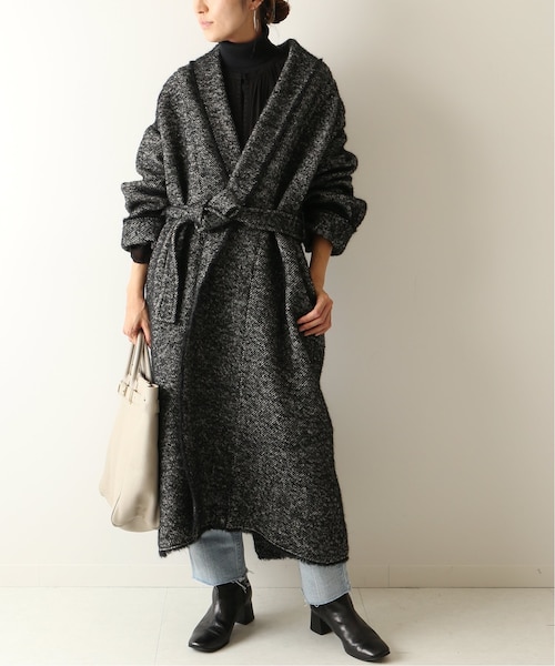 FRAMeWORK（フレームワーク）の「TICTACロービングツイルローブコート