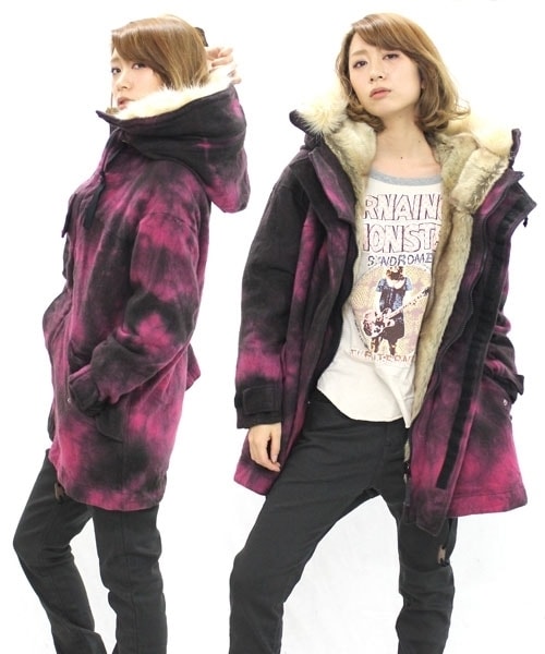 RNA（アールエヌエー）の「ムラ染めウールミリタリーコート（）」 - WEAR