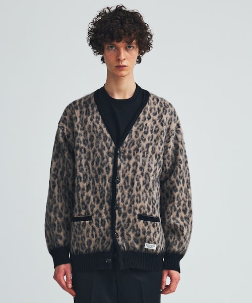 WACKO MARIA（ワコマリア）の「LEOPARD MOHAIR CARDIGAN ( TYPE-1