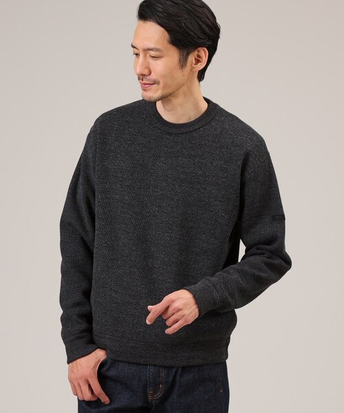 TAKEO KIKUCHI（タケオキクチ）の「ウールブレンド 徳島ニット