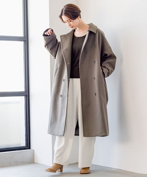 LEPSIM（レプシィム）の「ウーリーダブルロングコート（）」 - WEAR