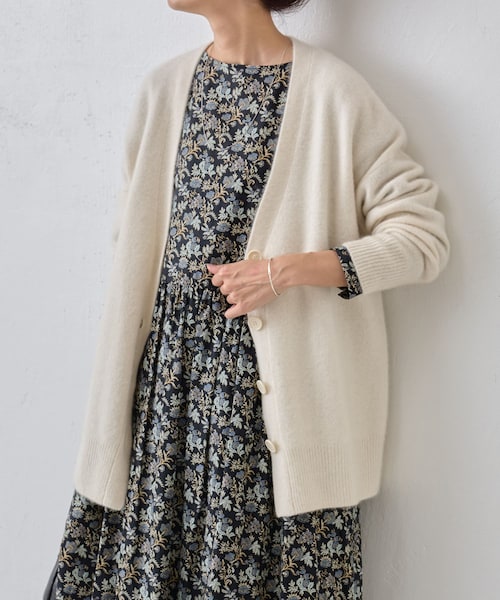 BEARDSLEY（ビアズリー）の「FOXウールカーディガン（カーディガン