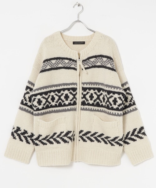 URBAN RESEARCH（アーバンリサーチ）の「ハンドニットカウチンZIPUP