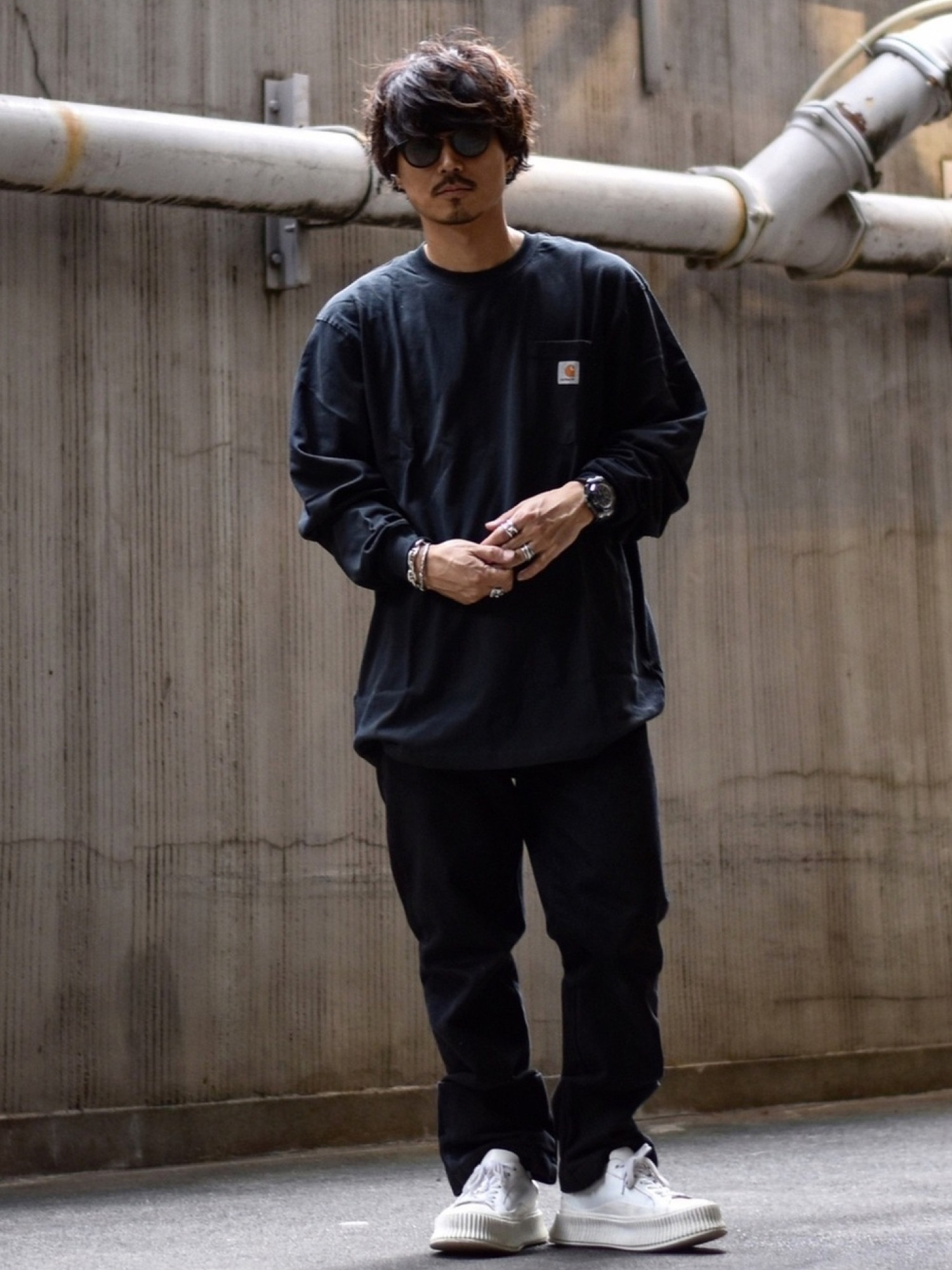 Deco｜CarharttのTシャツ/カットソーを使ったコーディネート - WEAR