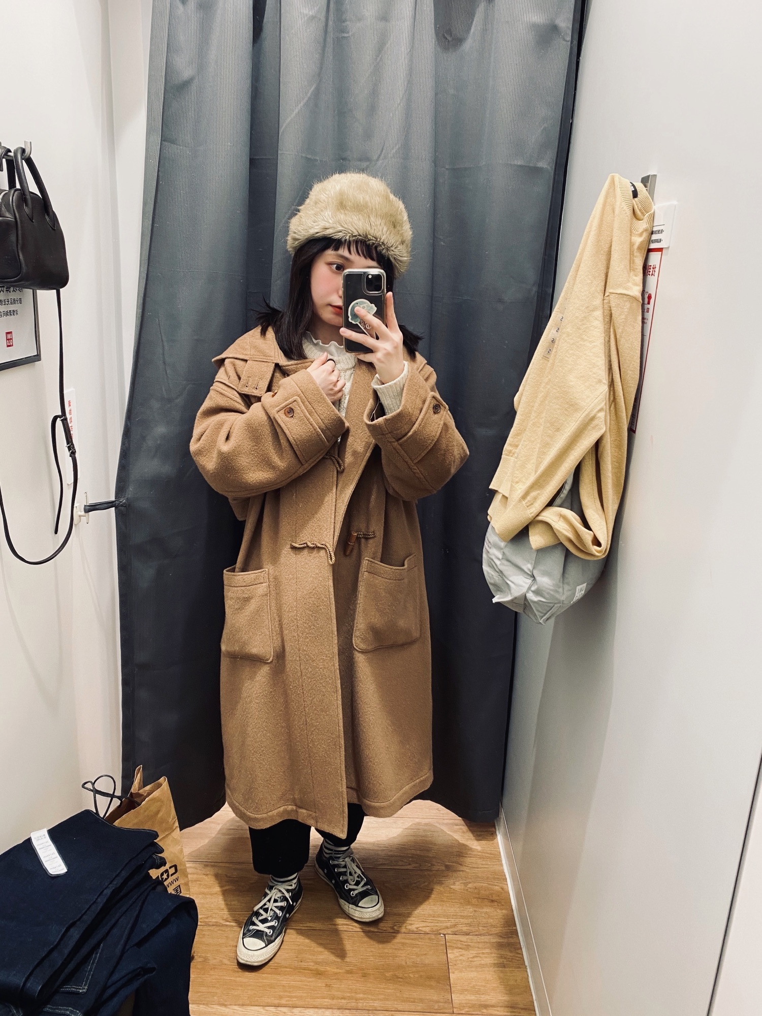 AURALEE（オーラリー）の「【AURALEE】ベビーキャメル ビッグダッフル