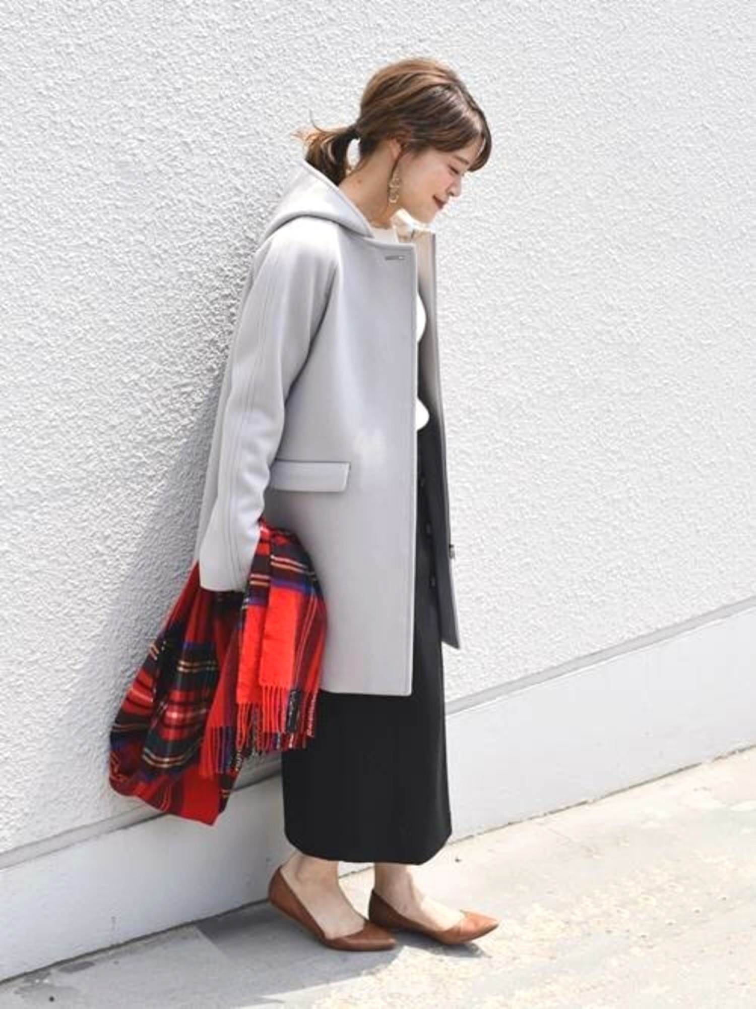 SHIPS（シップス）の「HAMILTON 2WAYノーカラーフードコート◇（その他