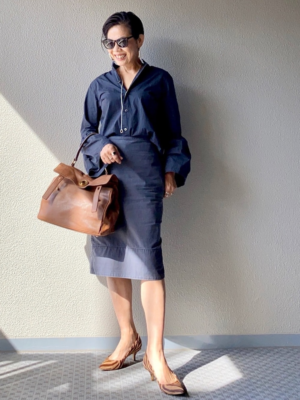 Yoko Ishibashi｜MADISON BLUEのシャツ/ブラウスを使った