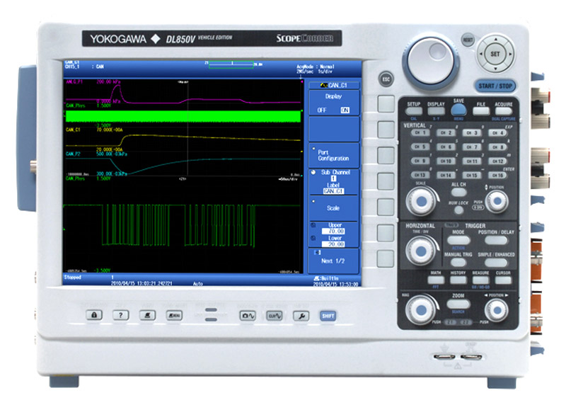 DL850/DL850V ScopeCorder | Yokogawa Test&Measurement