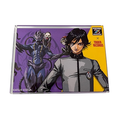 ペルソナ25周年 × TOWER RECORDS アクリルブロック 女神異聞録ペルソナ