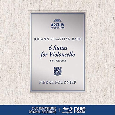 J.S.バッハ: 無伴奏チェロ組曲 ［2CD+Blu-ray Audio］/ピエール・フルニエ
