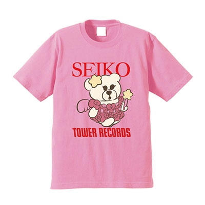 dショッピング |大森靖子 「大森靖子 × TOWER RECORDS Tシャツ ピンク