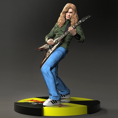 Megadeth デイヴ・ムステイン フィギュア(スタチュー)/Megadeth