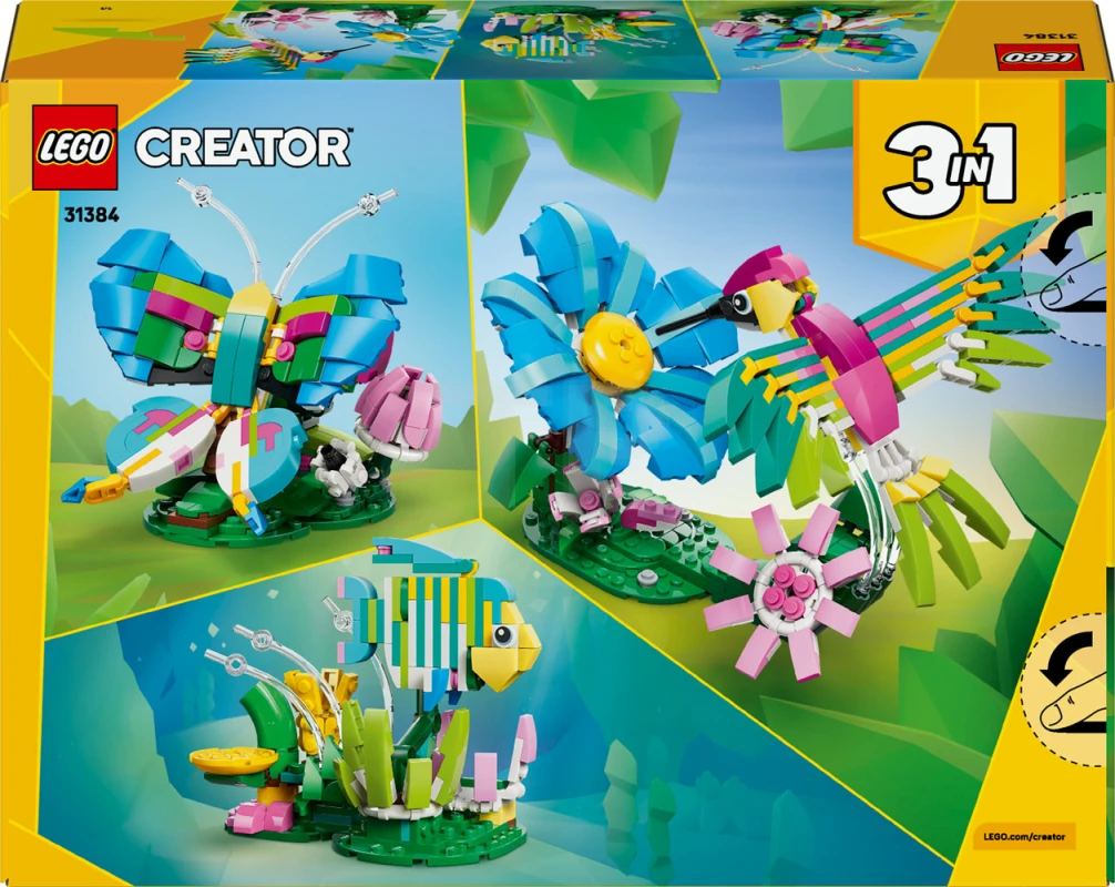 LEGO® 31384 Wild Animals: Colorful Hummingbird - ToyPro