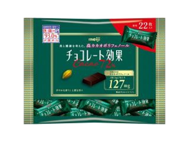 明治 チョコレート効果 カカオ72％大袋225g | お菓子・駄菓子・食品の
