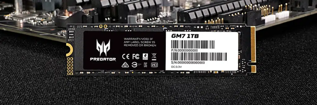 Acer Predator GM7 1TB Gen4 x4 M.2 SSD Review