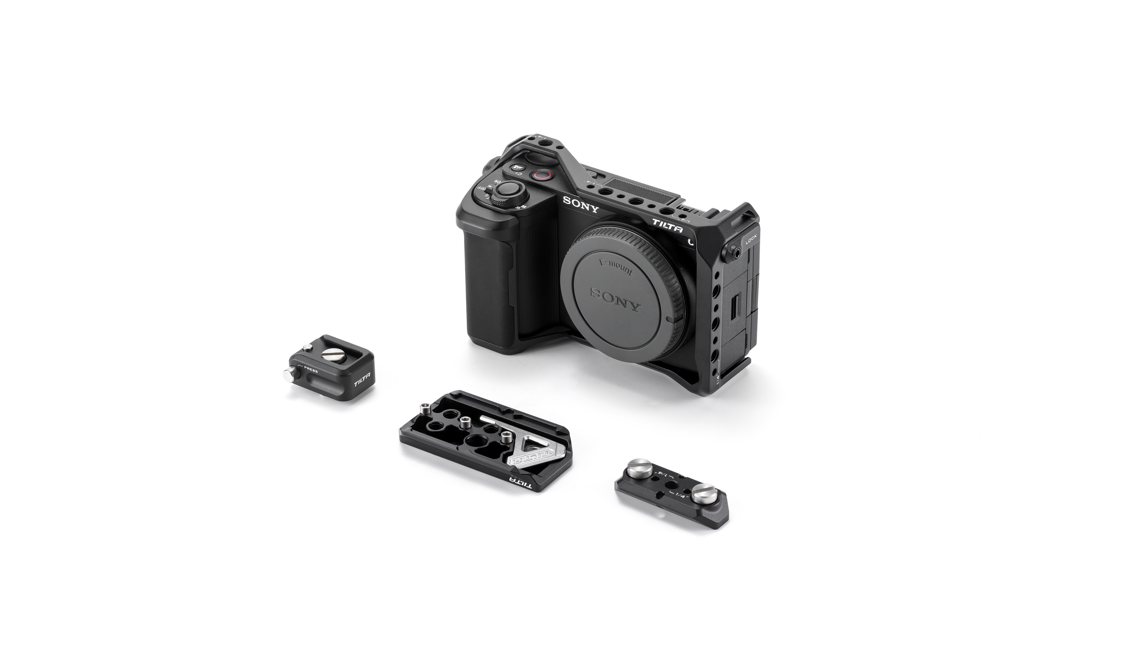 Full Camera Cage for Sony ZV-E10 II - Black | Tilta