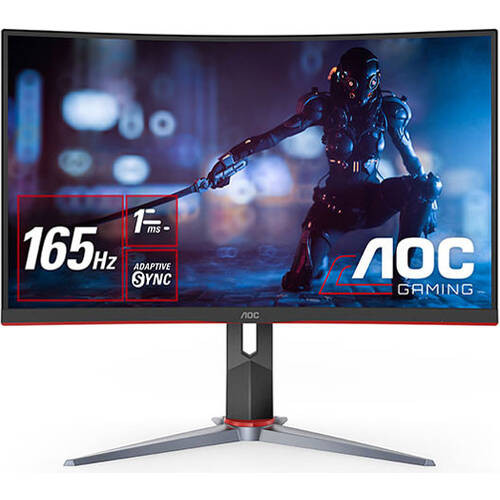 AOC C24G2/11 23.6インチ フルHD ゲーミングモニター 165Hz 1ms VA曲面