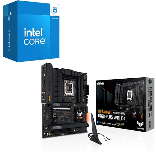 セット商品（intel + ASUS） Core i5-14400 + ASUS TUF GAMING B760