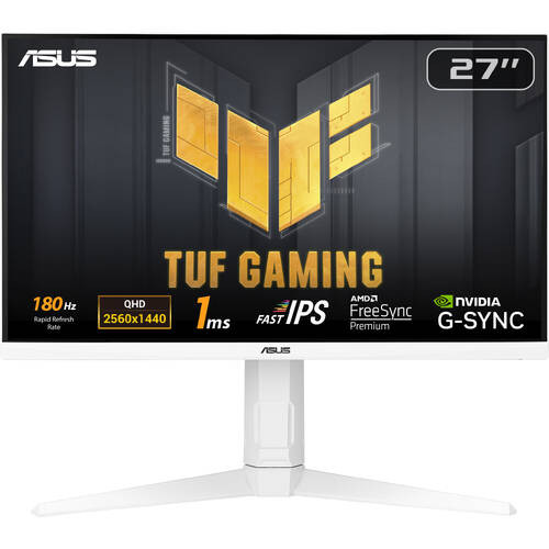 ASUS エイスース TUF Gaming VG27AQL3A-W 27インチ ゲーミングモニター