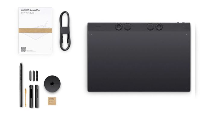 WACOM ワコム Intuos Pro large [PTK870K0C] ペンタブレット｜ツクモ