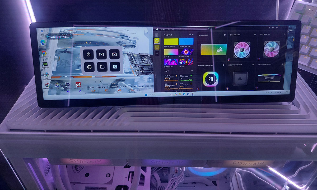 CORSAIR コルセア XENEON EDGE 14.5インチ LCD Touchscreen CC-9011306