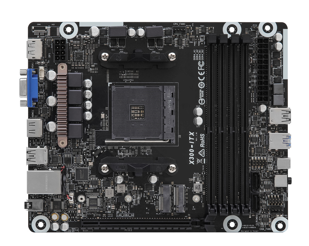 セット商品（AMD + ASRock） ☆DeskMeet X300 + AMD Ryzen 7 5700G