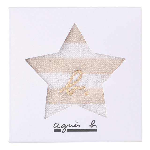 アニエスべー[agnes b.]のミニタオル ベージュ｜お祝い・ギフトの