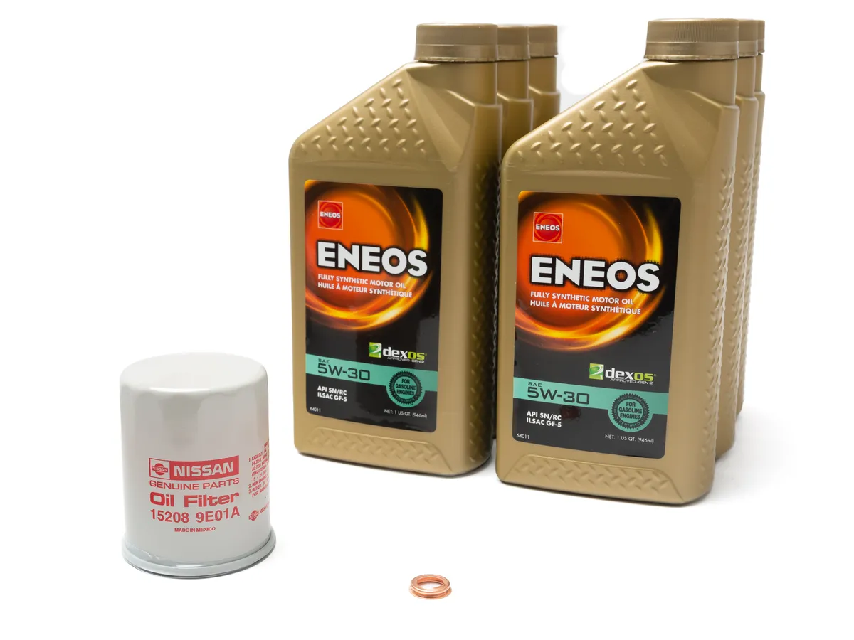 ENEOS Frontier / Xterra 4.0L Synthetic 6qt Oil Change Kit - 5w-30