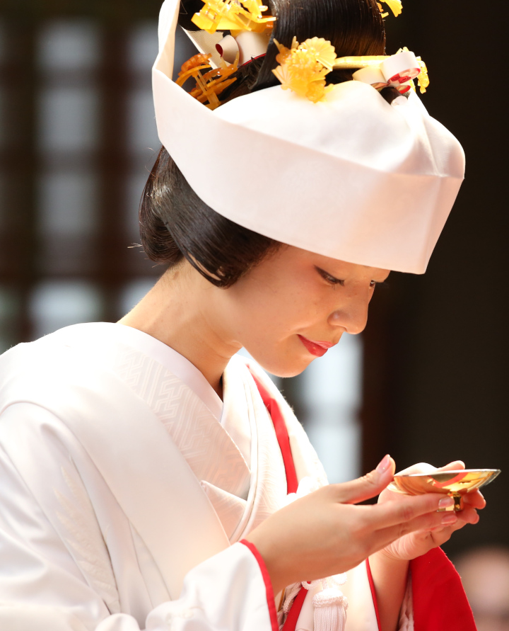 人毛 日本髪かつら 小サイズ】花嫁和装 婚礼 舞踊 練習用 軽量 平成期