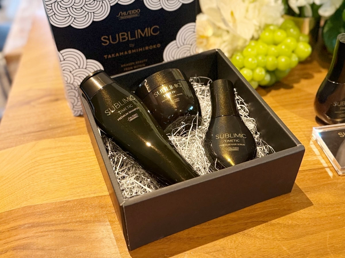 資生堂プロフェッショナルから最高級ヘアケア「サブリミック タイム