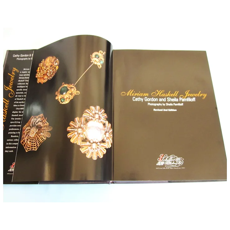 Schiffer Book for Collectors - Miriam Haskell Jewelry by Gordon