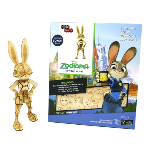 香港 Incredibuilds 3D ウッド パズル | ズートピア ジュディ チーム