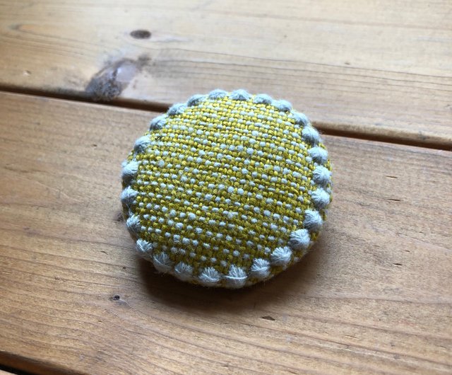 ブローチ ミナペルホネンタンバリン ハンドメイド kanonn | ブローチ