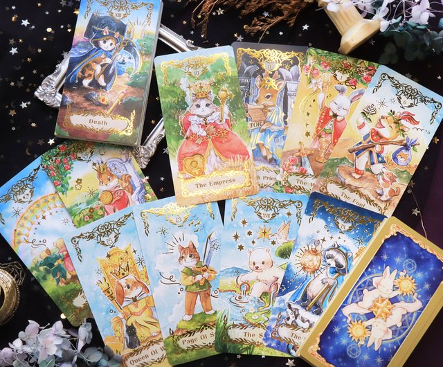 Taiwan Maruco Animals Tarot Cards Remastered Please read the notes
