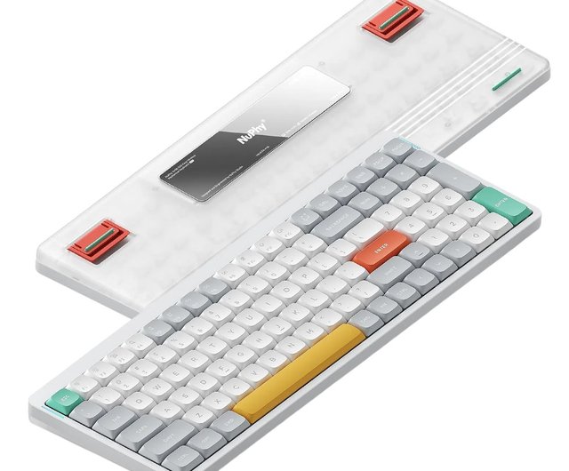 台湾 Nuphy Air96 V2 ワイヤレス メカニカル キーボード ローシャフト