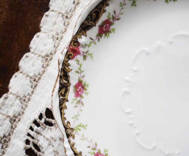 香港 19 世紀 フランス アンティーク LIMOGES カップ＆ソーサーセット