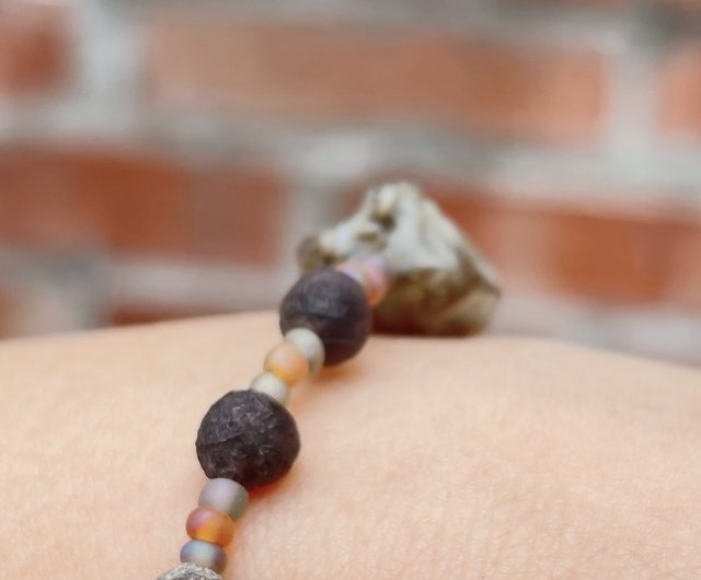 台湾 手作りのゴビ瑪瑙原石ブレスレット pitaya2020 - Pinkoi