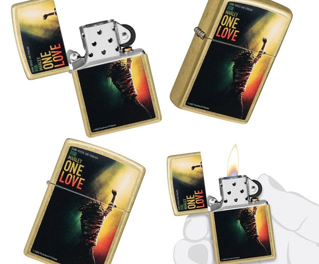 送料無料】台湾 【Zippo公式旗艦店】ボブ・マーリー：ONE LOVE 防風