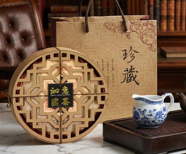 12%OFF】台湾 アイスランドプーアール茶 2017生茶餅-古山樹木純粋素材