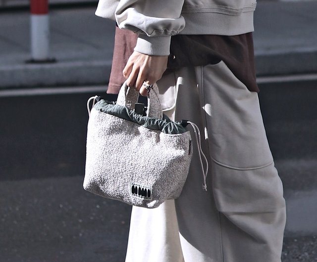 ブルリーシリーズ 秋冬 巾着トート 斜め掛けショルダーバッグ ワン