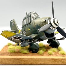 送料無料】台湾 Q版 第二次世界大戦 ドイツ Ju 87 シュトゥーカ 急降下