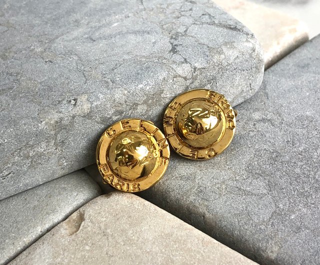 日本直送 名牌中古包 】CELINE セリーヌ スターボール イヤリング