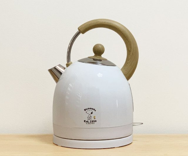 香港 PEANUTS×ホームプラス ステンレス コードレス 1.7L SNOOPY 電気