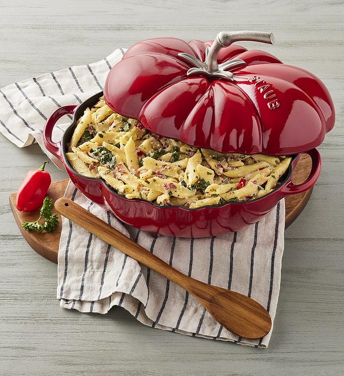 Staub Enamel Cast Iron Tomato Dutch Oven - 3 qt | Harry & David