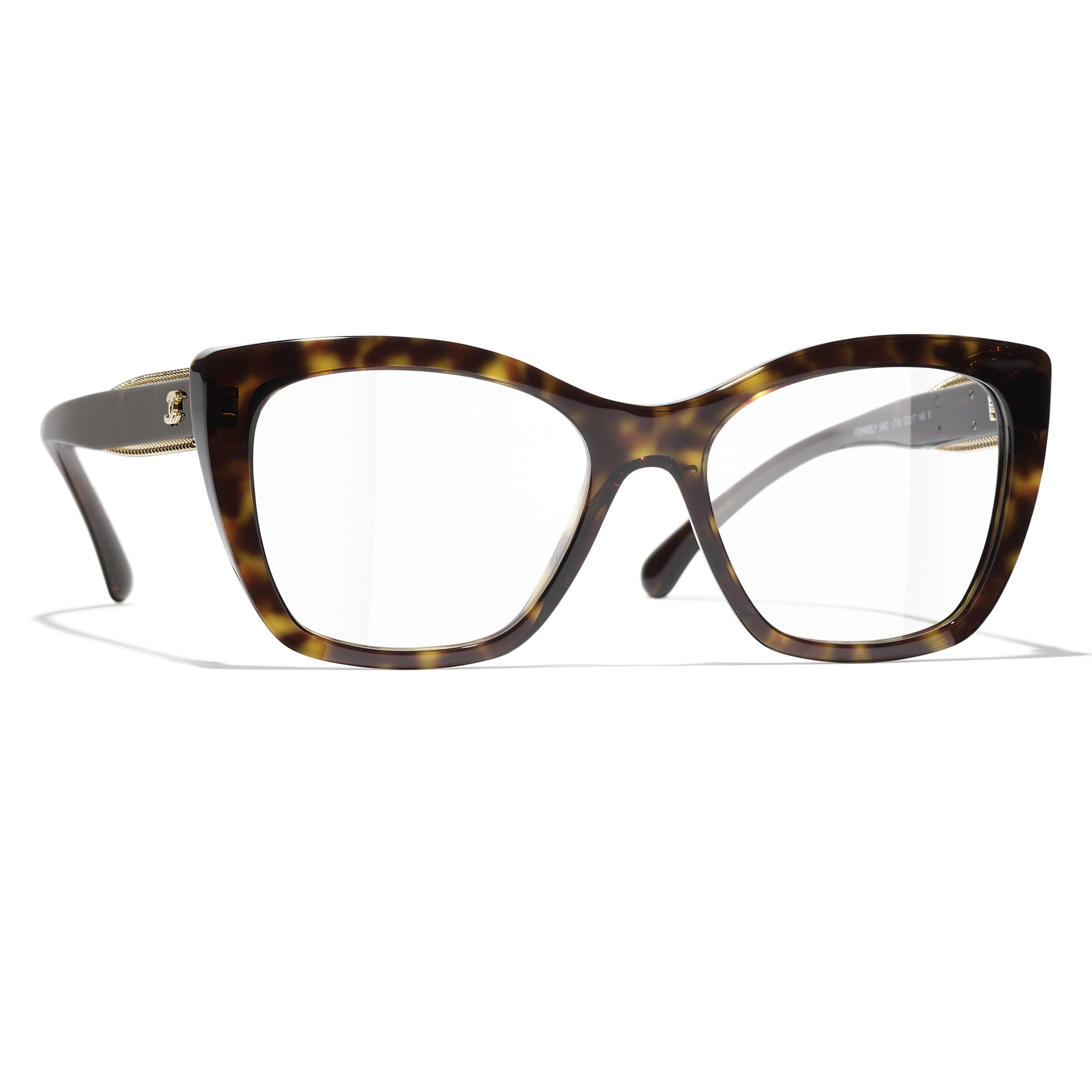 Eyeglasses CHANEL CH3460 C714 52-17 Dark havana in stock