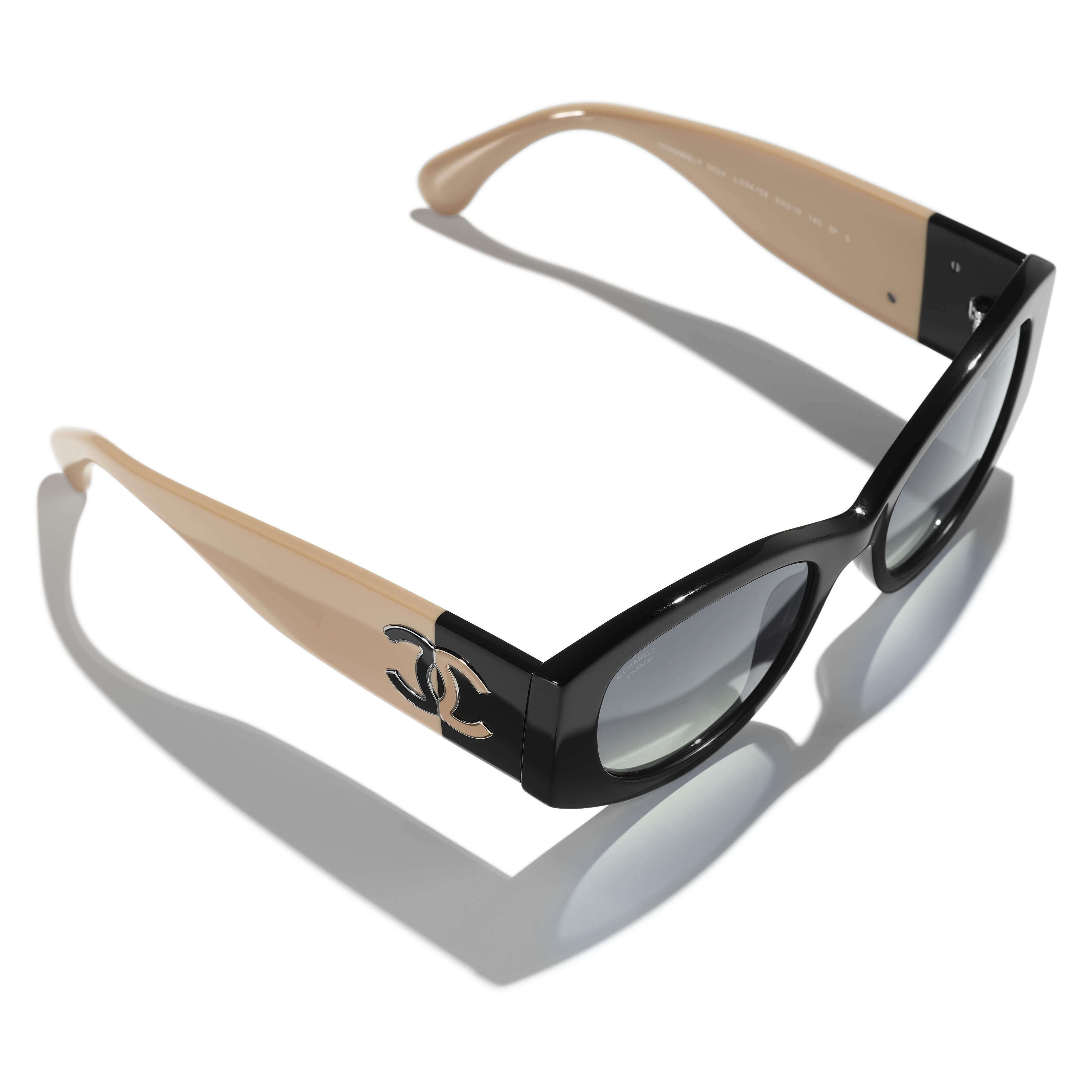 Sunglasses CHANEL CH5524 C534/S8 53-19 Black in stock