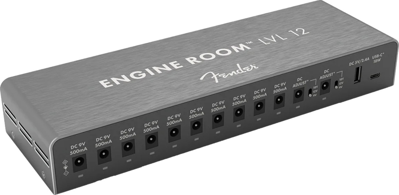 Fender Engine Room Lvl 12 Multi-Pedal Power Supply - Ted Brown