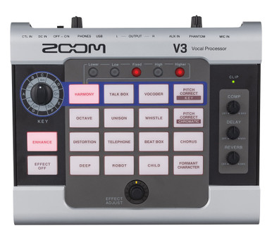 Zoom V3 Multi-effects Vocal Processor - Ted Brown Music Company